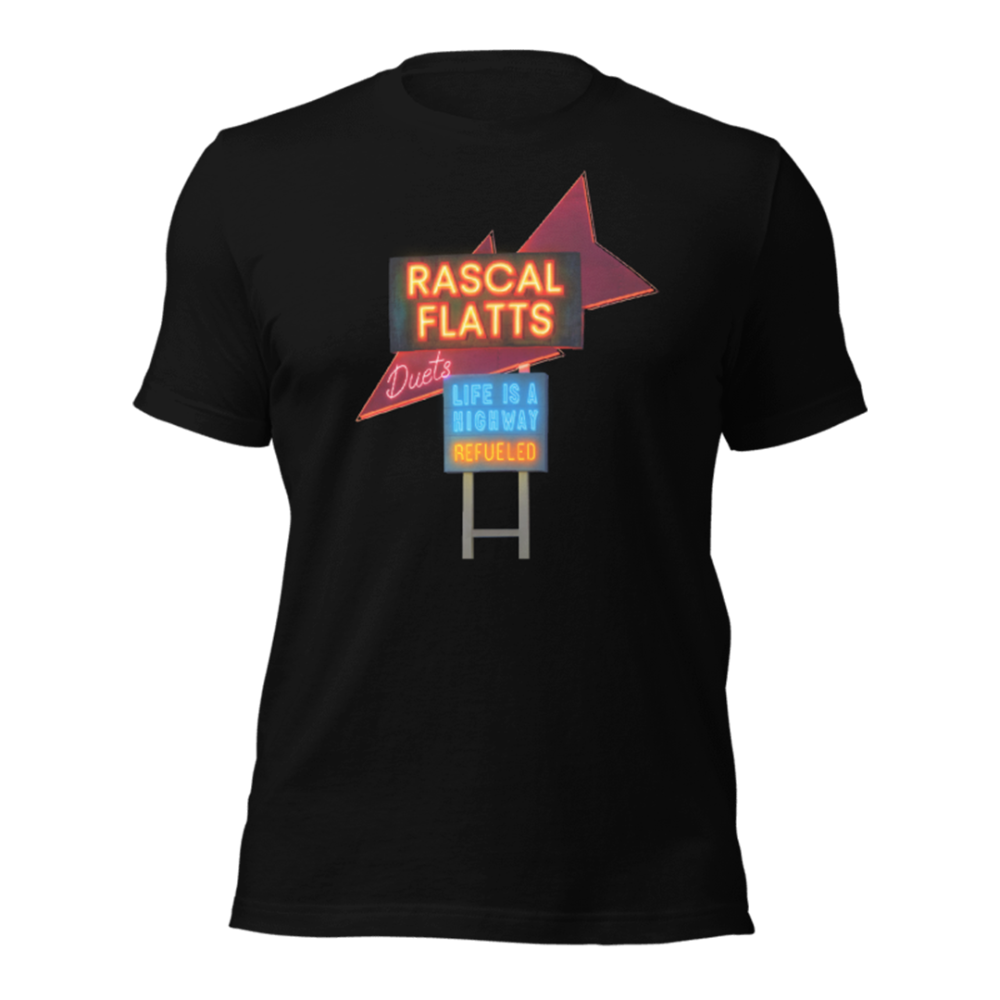 Custom Rascal Flatts Song Shirt Rascal Flatts - Duets Album - Blue Highway Records Official Store