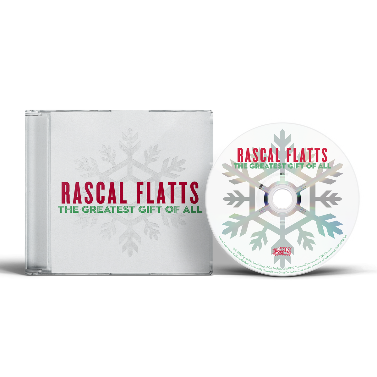 Rascal Flatts: The Greatest Gift Of All CD - Big Machine Label Group ...