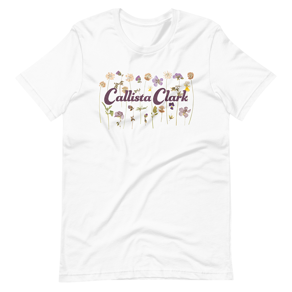 Callista Clark Flower Logo T-Shirt